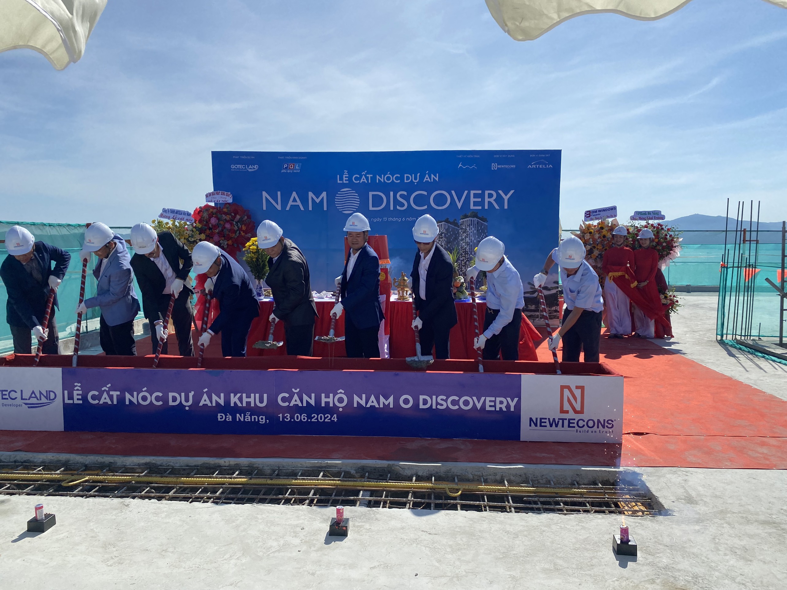 TOPPING OUT CEREMONY FOR “NAM O DISCOVERY” PROJECT