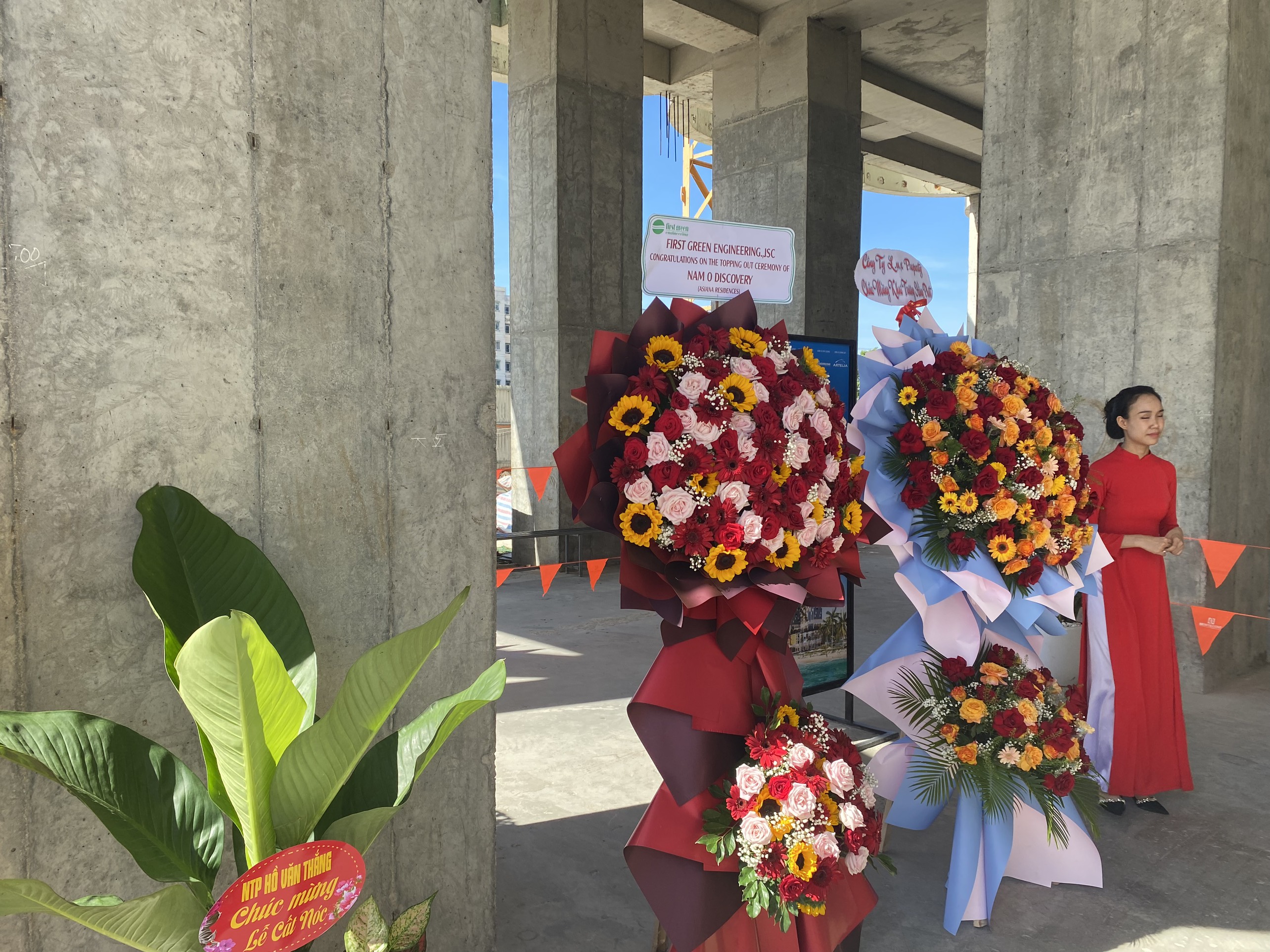 TOPPING OUT CEREMONY FOR “NAM O DISCOVERY” PROJECT