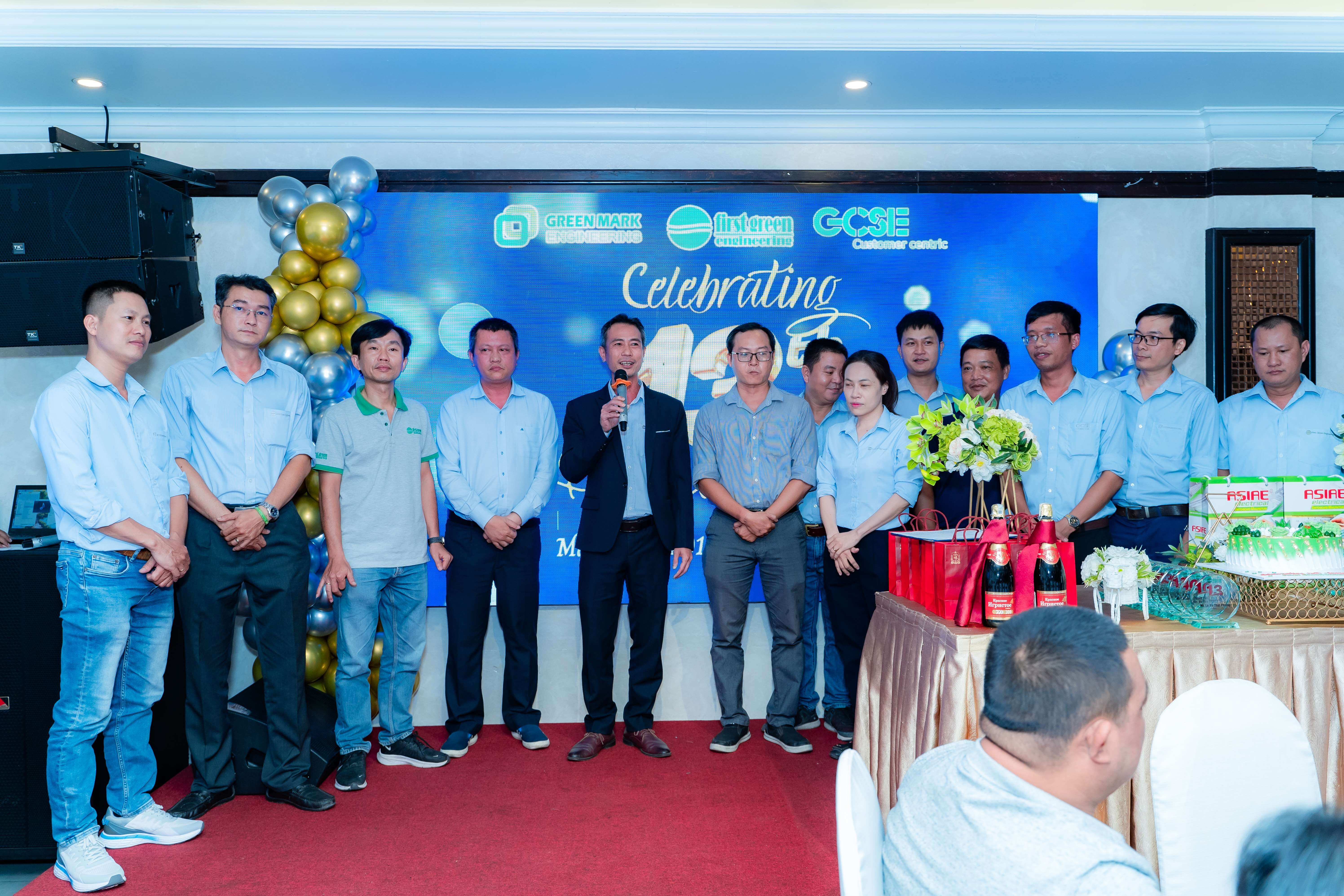 CELEBRATING ON FIRST GREEN ENGINEERING 12th ANNIVERSARY
